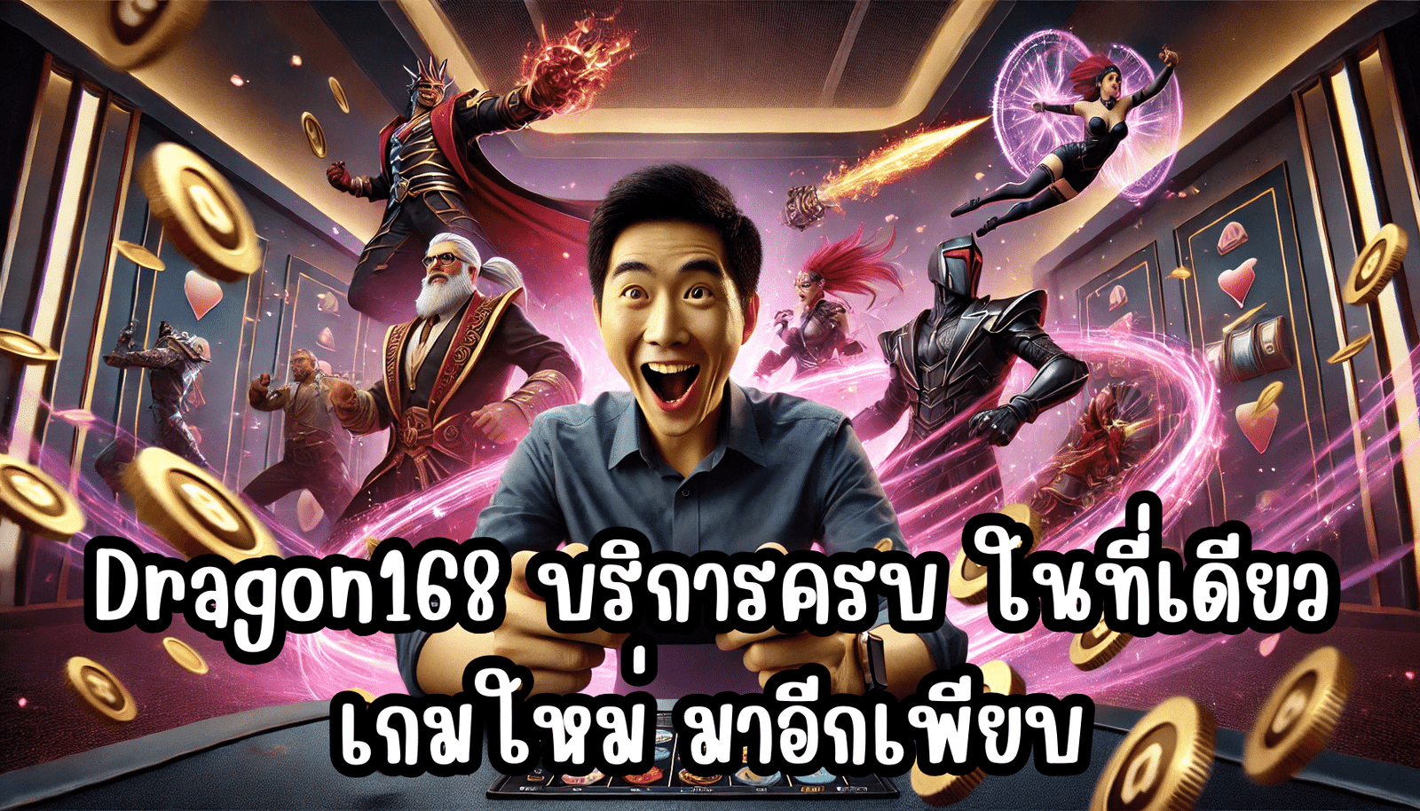 Dragon168 บริการครบ ในที่เดียว ถอนได้ ไม่มีติดเทิร์น เกมใหม่ มาอีกเพียบ