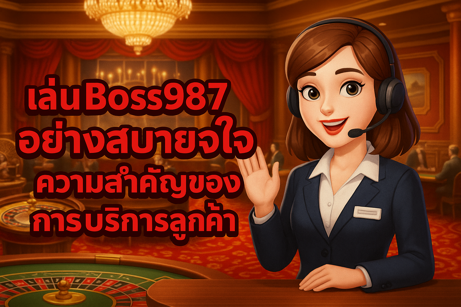 เล่น Boss987 อย่างสบายใจ ความสำคัญของฝ่ายบริการลูกค้า